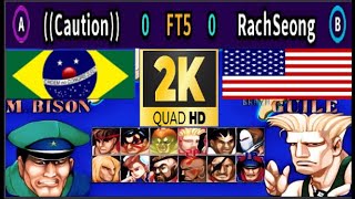 Street Fighter II: Champion Edition - ((Caution)) VS RachSeong - FT5