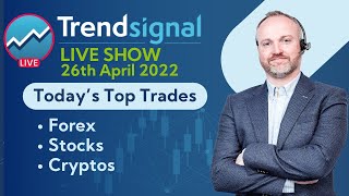 Live Trading: 26th April - Forex | Stocks | Cryptocurrencies