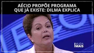 #Dilma13MudaMais - As farmácias populares já existem, Aécio