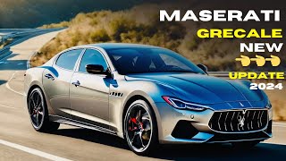 All New The 2024 Maserati Grecale Exterior and Interior Review