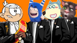 The Loud House & Oddbods & Wolfoo & Talking Tom Memes Coffin Dance COVER Astronomia