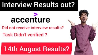 Accenture Interview Results 2023 | Accenture Rejection Mail | Task Approved  Accenture Offer Letter