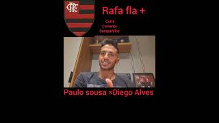 Paulo Sousa × Diego Alves  confusão