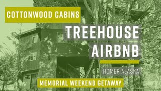 #Treehouse #AirBnB #HomerAlaska