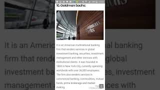 Top 10 largest banks in the world