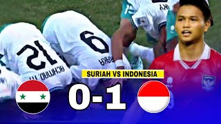 HOREE,INDONESIA U-20 MENANG BEKUK SURIAH 1-0 AFC CUP 2023