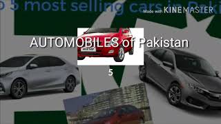 Top 5 most selling cars of pakistan 2017