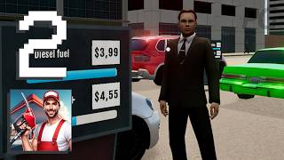 City Gas Station Simulator 3D WORKER HIRE part 2