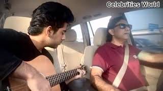 Pakistani Singer Sajjad Ali & Khubi Aly's Car Jamming on Teri Yaad Satandi