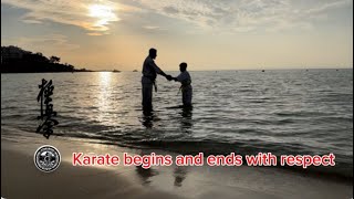 Karate begins and ends with respect, OSU!!