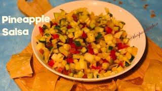 Pineapple salsa  #pineapplesalsa#salsarecipe #thesparekitchen#saladrecipe