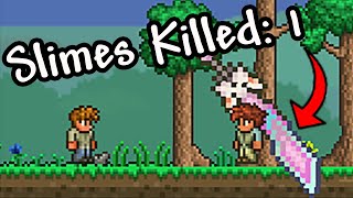 Terraria, But Every Enemy Drops Random Items...