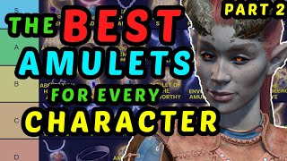 The BEST AMULETS in Baldur's Gate 3 - Honor Mode Tier List and Guide - Act 2