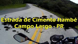 Estrada de Cimento Itambé - Suzuki Bandit 650N - (PURE SOUND) - Sjcam 4000