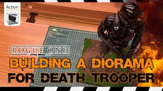 Hot Toys The Mandalorian Death Trooper diorama construction