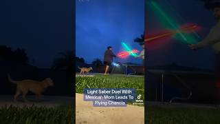 Lightsaber Duel With Mexican Mom Leads To The Flying Chancla