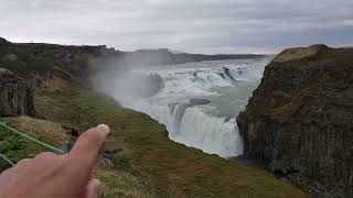 Mores Film 2023-06-02 💞Wow...😍 Gullfoss Waterfall 🥰💕🇮🇸ICELAND💕Must see❗Amazing beauty💗