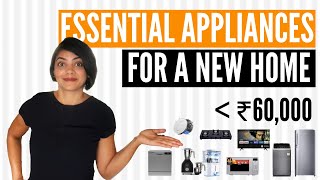 Everything you need for setting up a new home | Best home appliances | Kitchen & cleaning appliance