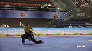 2016 China wushu championship DaoShu（gao chun）6st Place