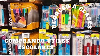 Compras de útiles escolares💲 #vlog #escuela #regresoaclases #utilesescolares