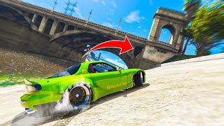 CRAZY GTA 5 DRIFT STUNTS! (FiveM Stunts & Fails)