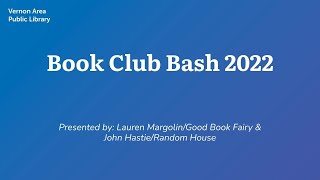 Book Club Bash 2022