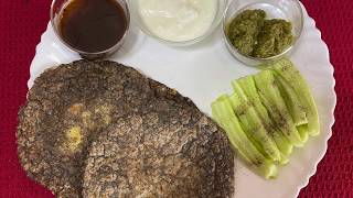 Navratri Special Kuttu Sabudana Parantha Aloo Stuffed | Soft Sago Buckwheat Paratha Potato Stuffed