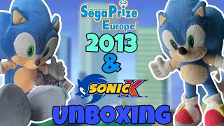 Sonic The Hedgehog - Sega Prize Europe 2013 Sonic & Sonic X Plush Unboxing & Review!!!