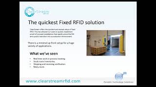 Getting Started with ClearStream RFID 12/20