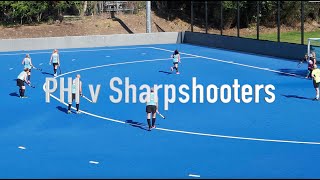 PHI v Sharpshooters. Womens Hockey Gold Coast 2021