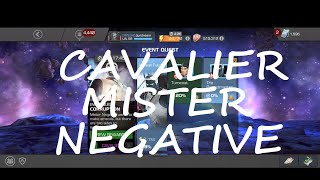 CAVALIER Mister Negative | Corruption CAVALIER EQ | MCOC | MARVEL CONTEST OF CHAMPIONS |