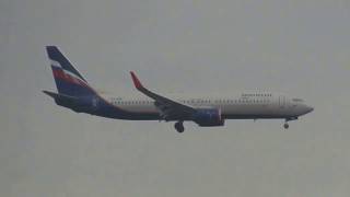 "Aeroflot" and "Nordavia"(affiliated) Boeing 737's landings at KUF