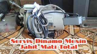 Dinamo mesin jahit mati total