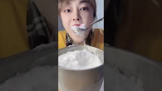 Ice ASMR frozen freezer eating| #iceasmr #icebites #asmreating