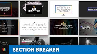 Section Breaker PowerPoint Templates