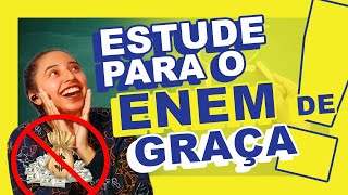 COMO ESTUDAR PARA O ENEM SEM GASTAR DINHEIRO??? | Chat de Estudante