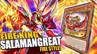 SALAMANGREAT WITH FIRE KING IS BROKEN! [Yu-Gi-Oh! Master Duel]