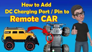 How to add charging pin to Remote Car | Charging RC car | How to add charging pin to RC Car