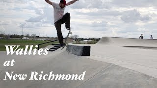 More wallrides and wallies — New Richmond skatepark with Benda