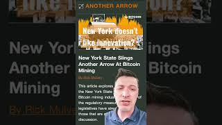 Bitcoin mining a NO for NewYork! 🥴😭