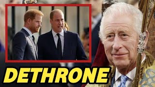 SADLY!🛑 Prince William, Prince Harry and More Royals all against King Charles continuing As King