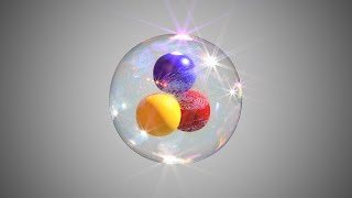 Art Softbody Simulation #2 soft body Soap bubble animation ASMR