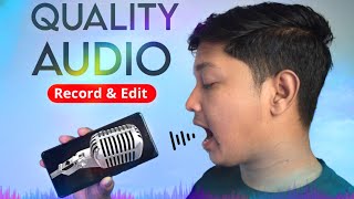 Improve Your Audio Quality - Recording and Editing Tips | অডিও কোয়ালিটি উন্নত করুন