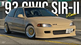 GT7 | '93 Honda Civic SiR-II (EG) | Gran Turismo 7 Car Review