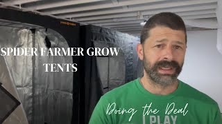 Spider Farmer Grow Tent Unboxing and Setup (5x10x6.5) - Cultivating Success in Your Grow Room