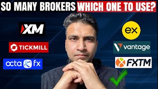 Which broker to use in INDIA #exness #xmbroker #octafx