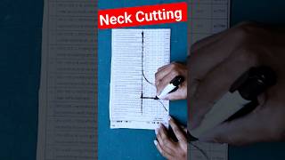 neck cutting shorts #shorts #song #ytshorts #music #tips #stichingtricks