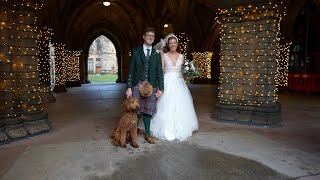 Stunning Lochgreen Wedding Highlights - Glasgow Uni Chapel - Victoria And Kris