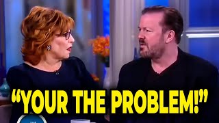 Ricky Gervais Calmly TRASHES Wokeness Infront of Whoopi Goldberg & 'The View' on LIVE TV