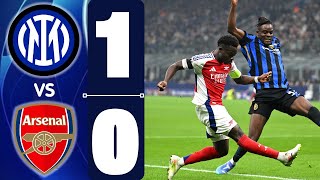 Inter Milan vs Arsenal | Highlights | UEFA Champions League 2024